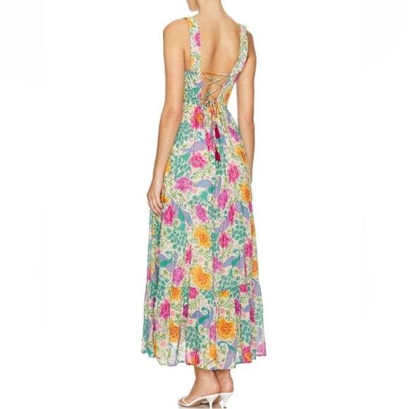 SPELL Boheme Strappy Maxi Dress- MED - Picture 5 of 12